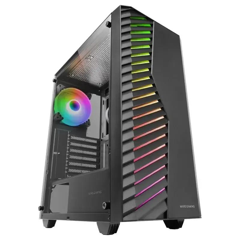 Caixa ATX MARS GAMING MC-VOLT (ATX, Micro ATX, Mini-ITX - Midi Tower - Metal, Vidro temperado - Preto), miniatura 3