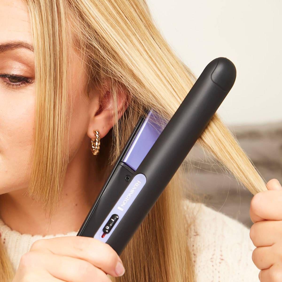 Conjunto Secador e Alisador de Cabelo REMINGTON D3016GP (Cerâmica - 266 x 233 mm - Preto) — miniatura 3