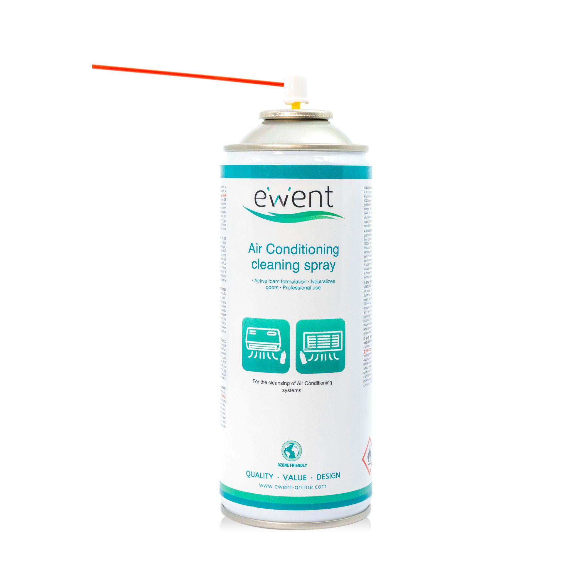 Spray de Limpeza para Ar Condicionado EWENT EW5619 (Universal - Branco)