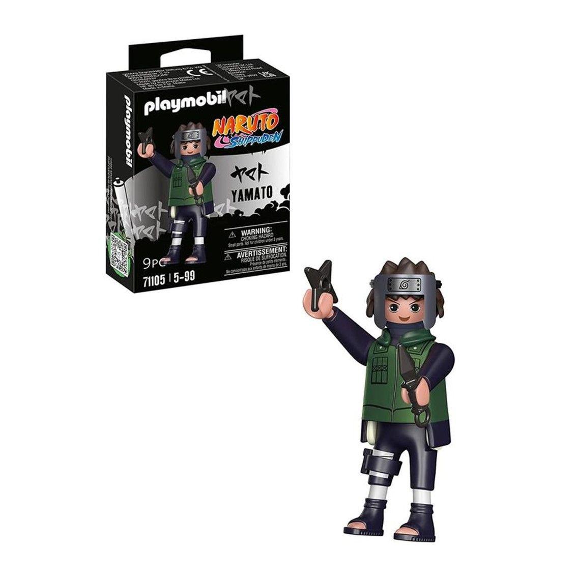 Conjunto de Figuras PLAYMOBIL Naruto Shippuden Yamato (5 Anos - Multicor)