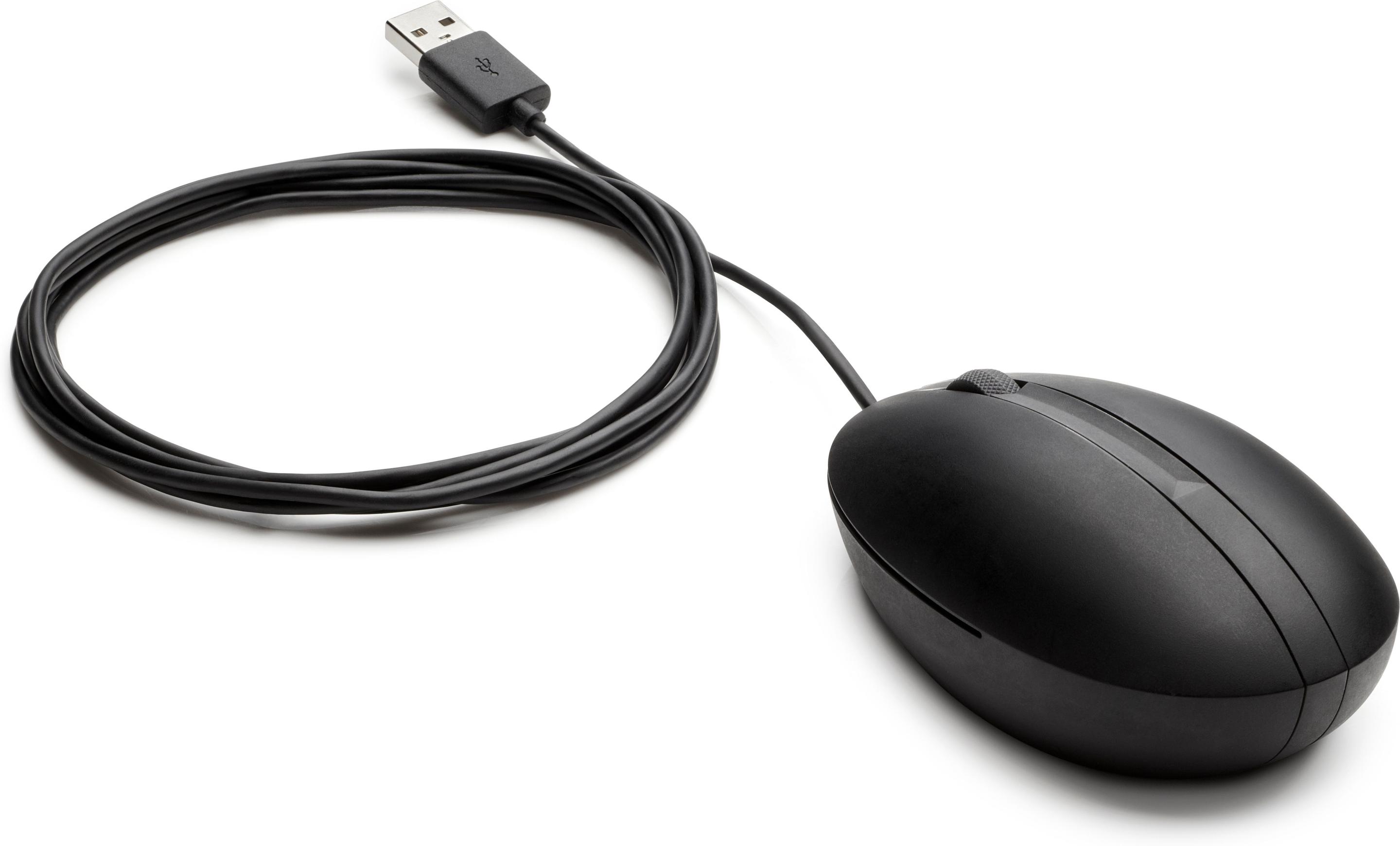 Rato HP 320M (Ambidestro - 1000 DPI - Ótico - Preto) — miniatura 3