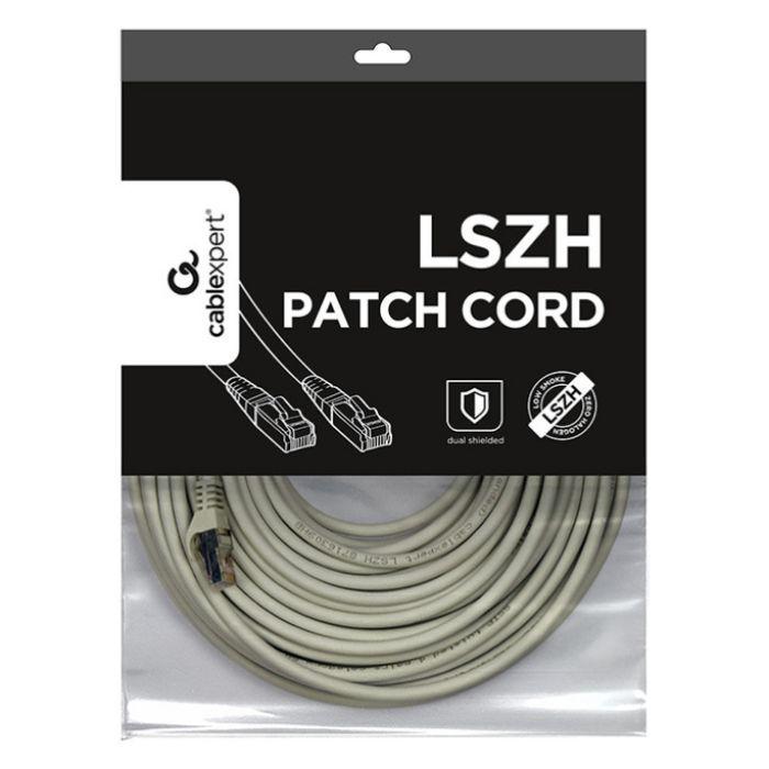 Cabo de Rede GEMBIRD PP6A-LSZHCU-30M (30 m - Cat 6A - RJ-45 - Cinza), miniatura 3