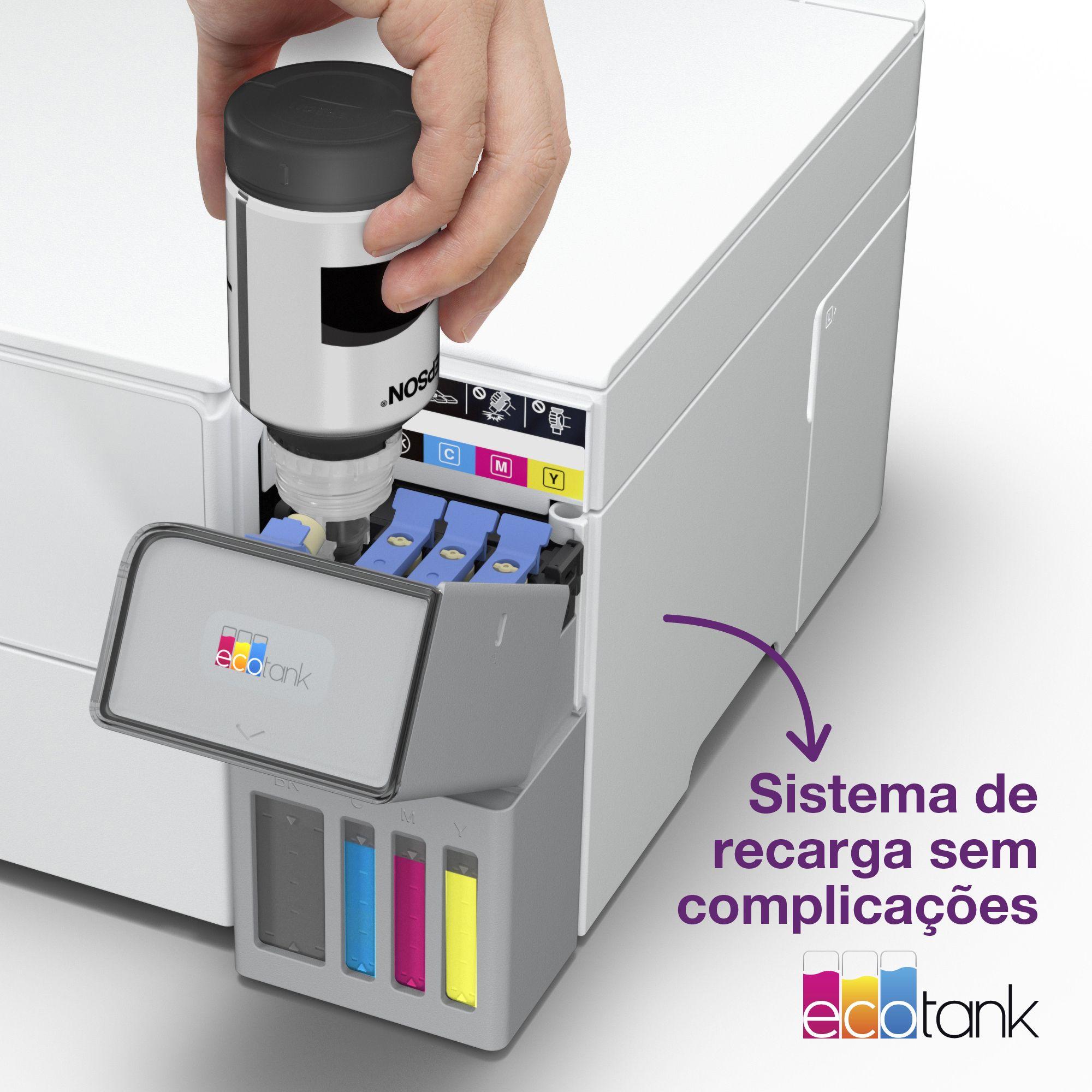 Impressora Multifunções EPSON EcoTank ET-2956 (A4 - Impressão a cores - 100 folhas - Branco) — miniatura 11