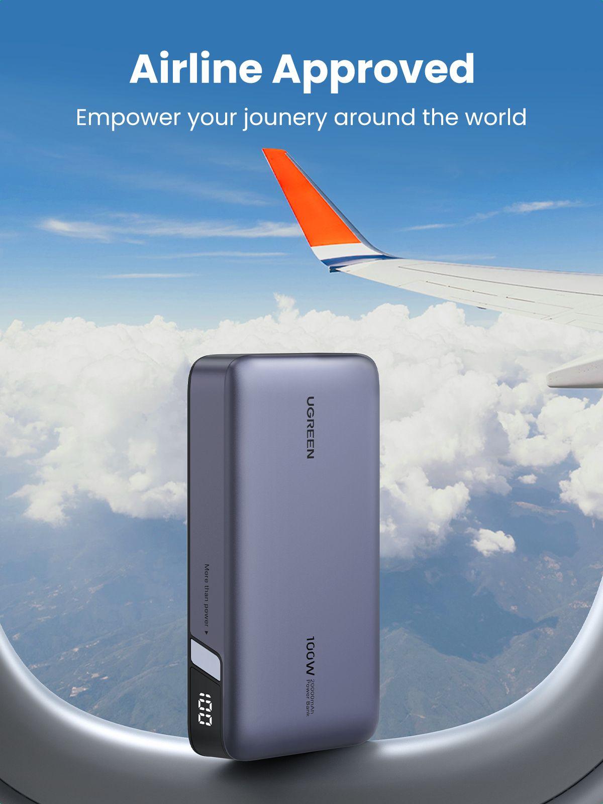 Powerbank UGREEN Nexode PB720 (20000 mAh - USB Type-A - Cinzento) — miniatura 9