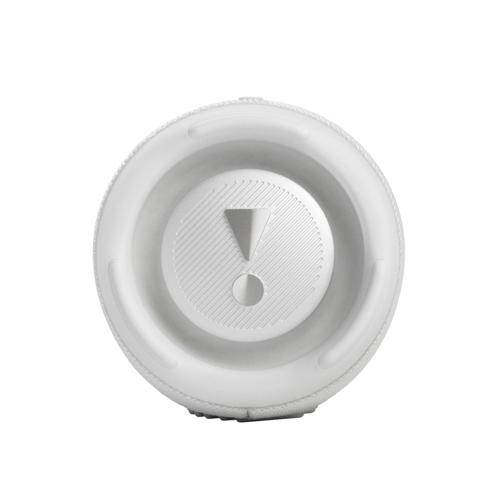 Coluna Portátil Estéreo JBL Charge 5 (40 W - USB Type-C - Branco) — miniatura 5