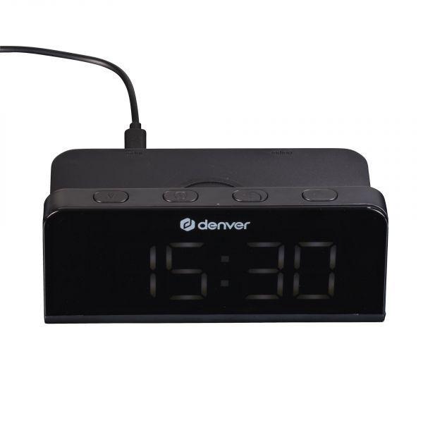 Relógio Despertador DENVER ECQ-103MK2 (Preto) — miniatura 2