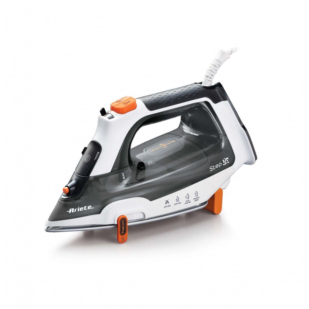 Ferro de Engomar ARIETE 6190/00 (2400 W - 0,32 l - 155 g/min - Cinzento e Preto)