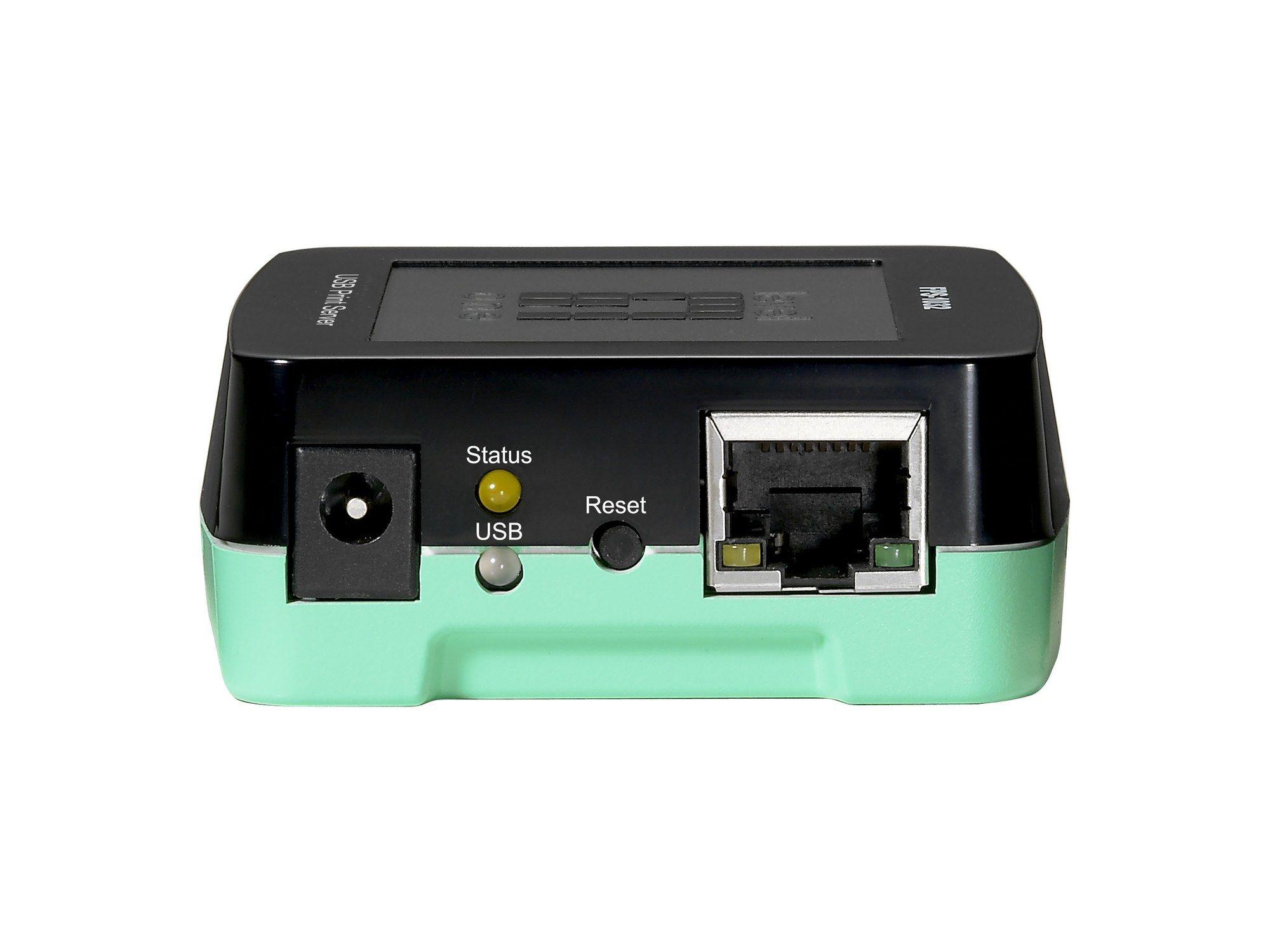 Servidor de Impressão LEVELONE FPS-1032 (RJ-45 - 10,100 Mbit/s - Preto e Verde), miniatura 3