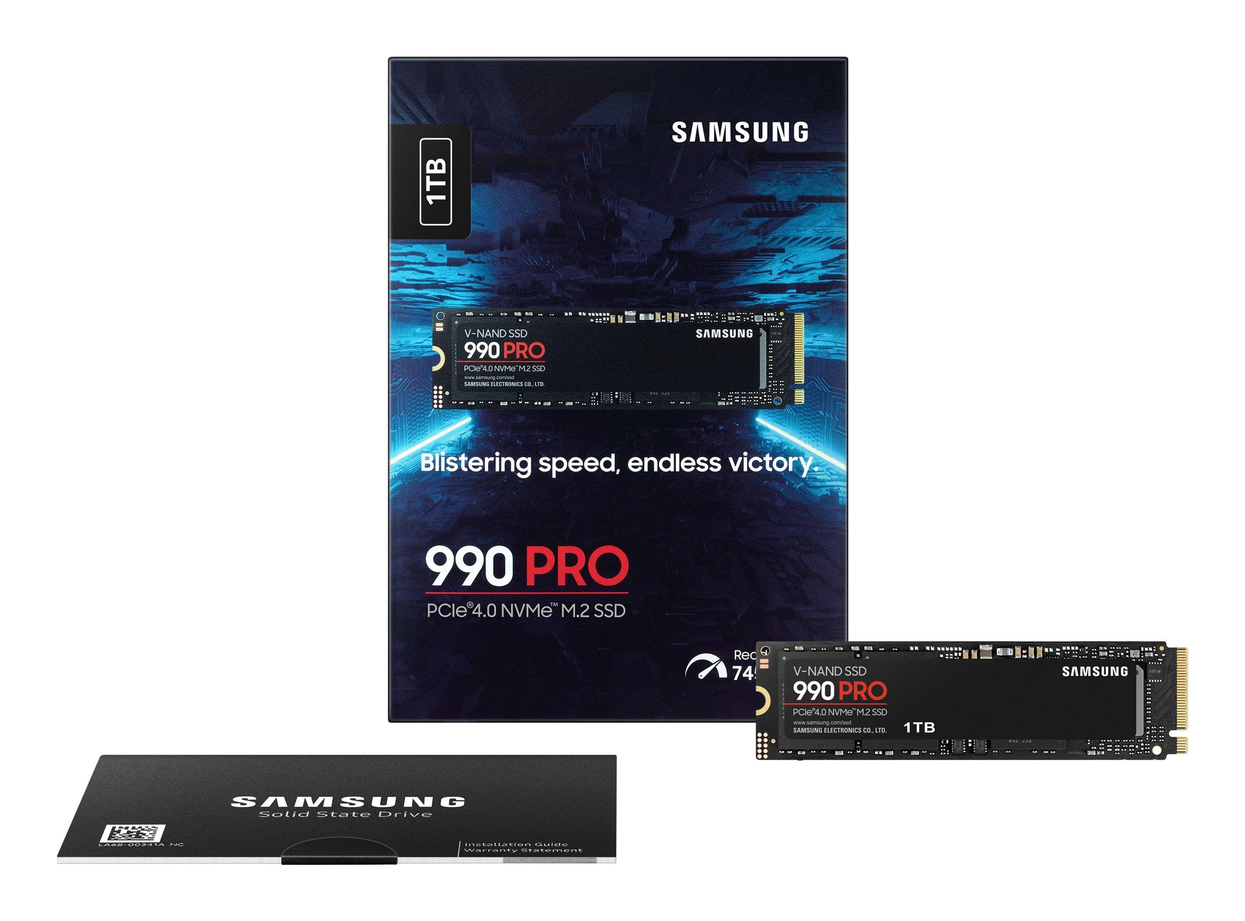 SSD SAMSUNG 990 PRO MZ-V9P1T0BW (1 TB - M.2 2280 - PCI Express 4.0 NVMe - Preto) — miniatura 9