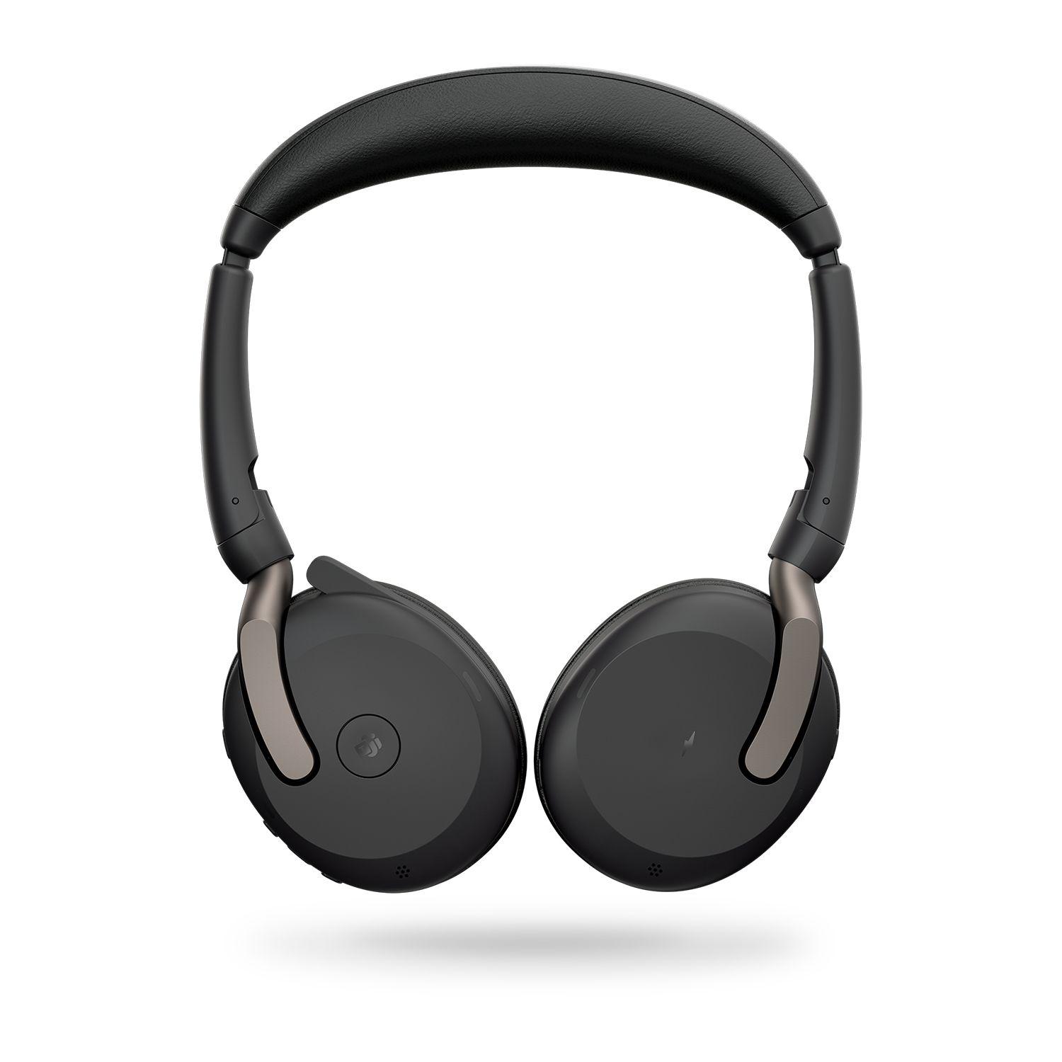 Headset JABRA Evolve2 65 Flex Duo (Binaural - Sem fios - 2,8 cm - Preto) — miniatura 3
