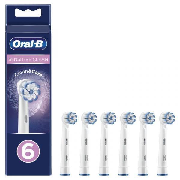 Recargas de Cabeças de Escova de Dentes ORAL-B EB60 Sensitive (Branco), miniatura 2