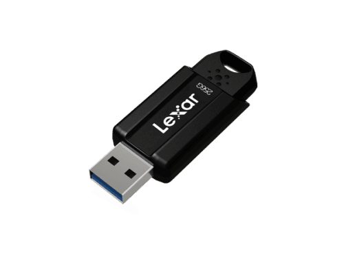 Pen USB LEXAR JumpDrive S80 (USB Tipo A - USB 3.2 Gen 1 - Funda - Preto)