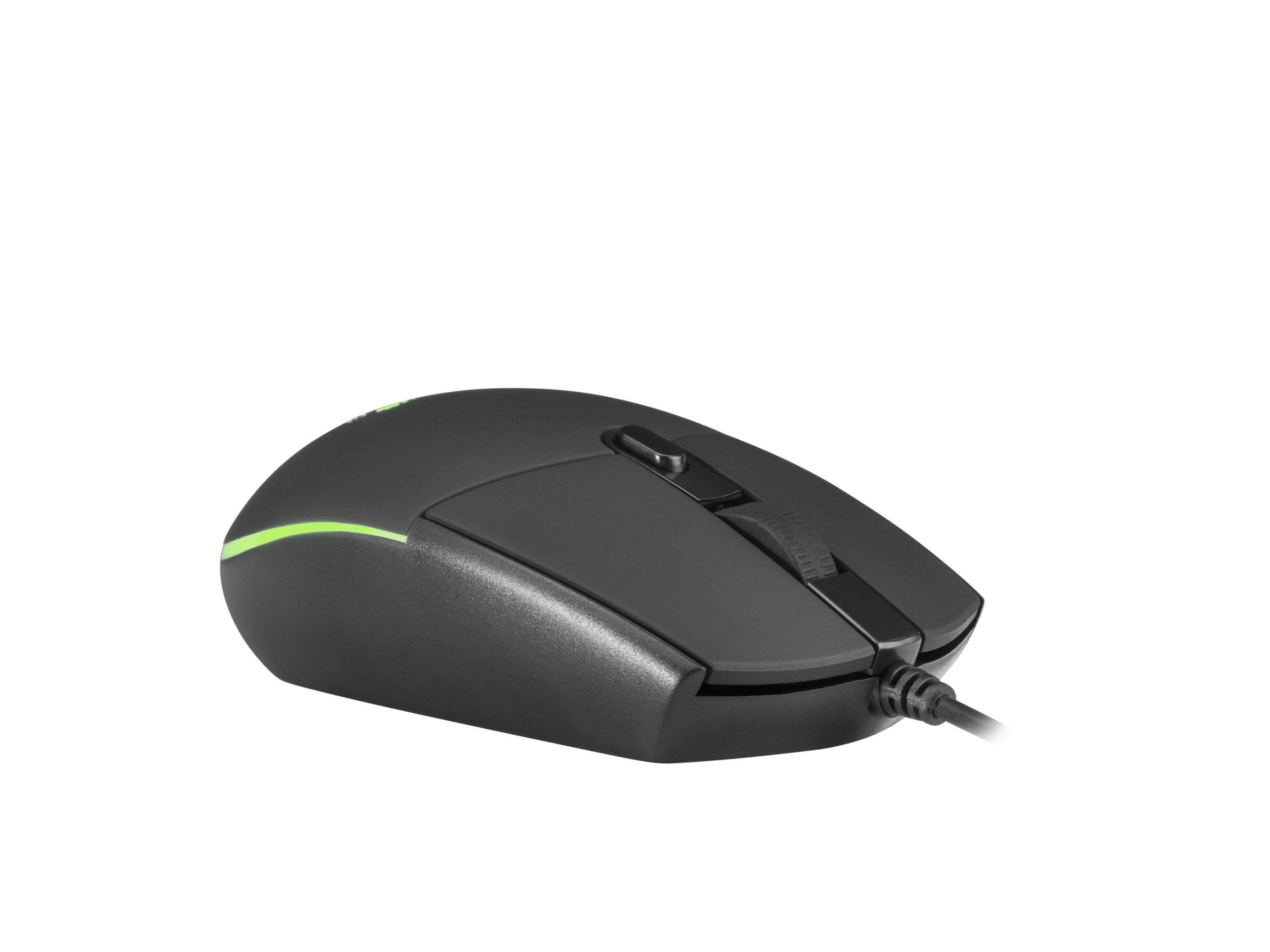 Conjunto Teclado e Rato MARS GAMING MCPTKL (Espanhol - Membrana - Tamanho completo - Preto) — miniatura 11