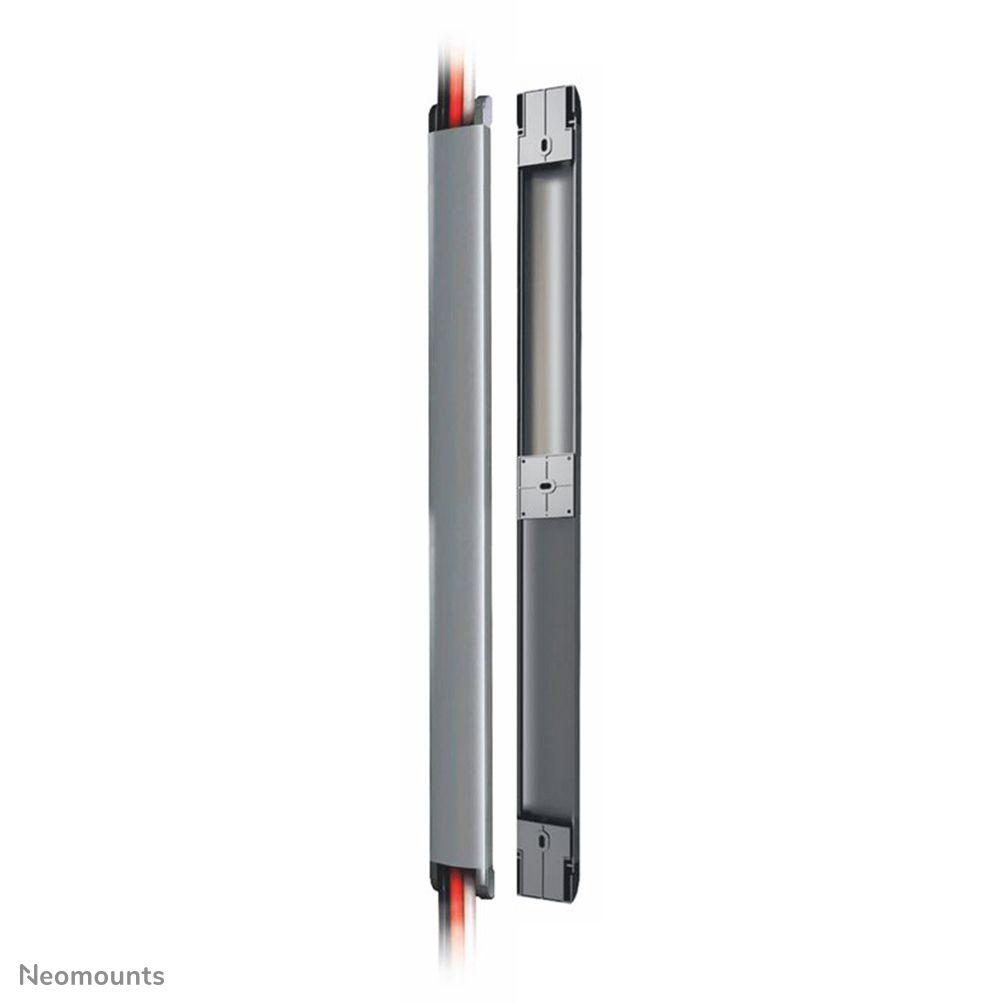 Organizador de Cabos de Parede NEOMOUNTS NS-CC050SILVER (Plástico - Prateado)