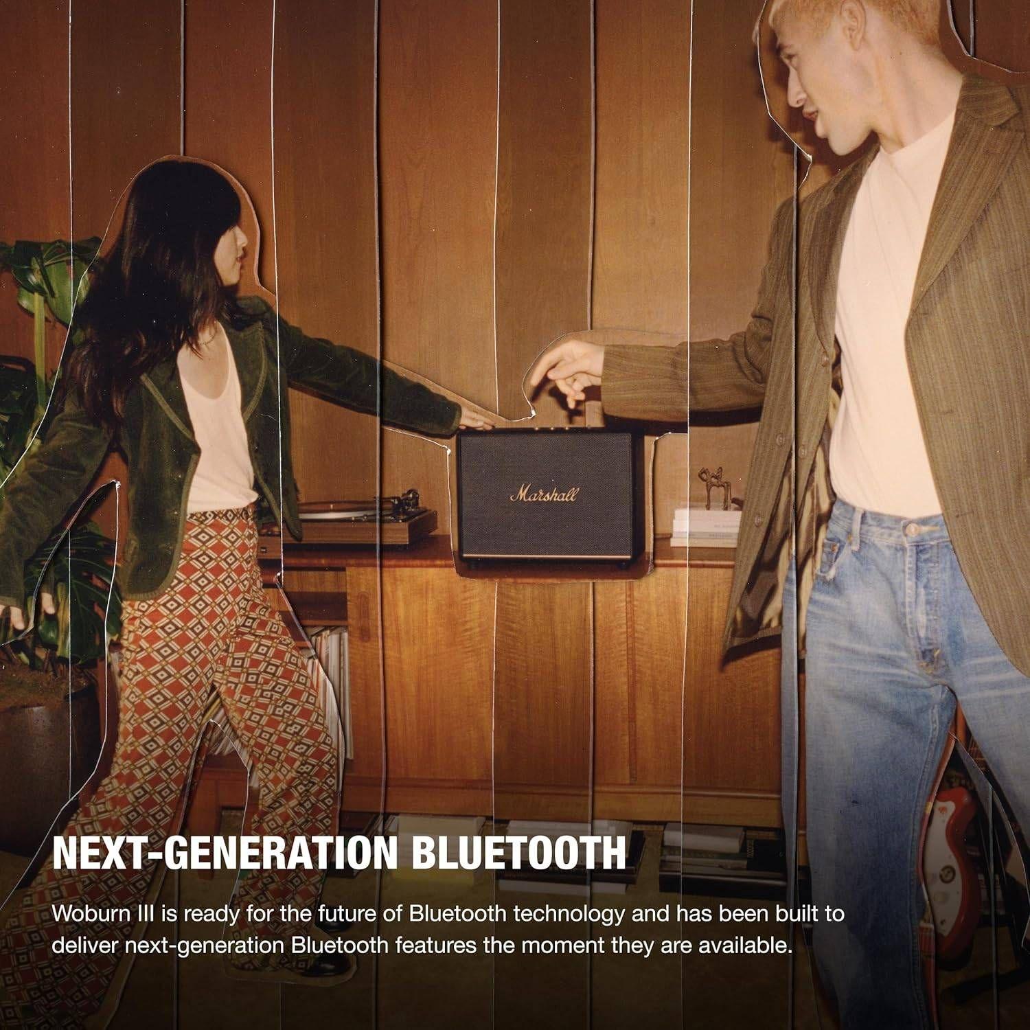 Coluna Bluetooth MARSHALL Woburn III (Preto) — miniatura 3