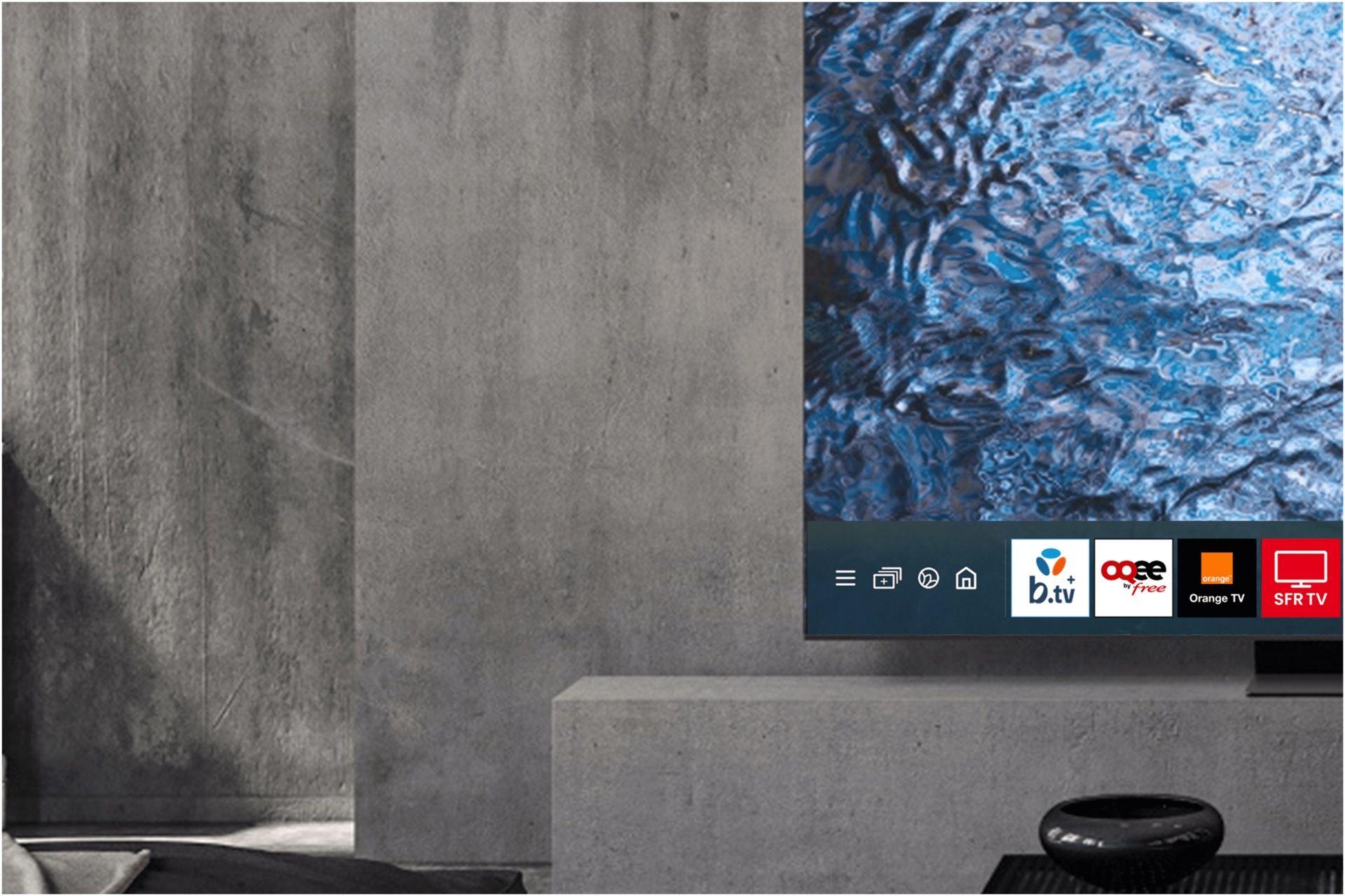 Televisão SAMSUNG TV TQ65QN86D (65" - 4K Ultra HD - Neo QLED - 100Hz - Carbono, Prateado) — miniatura 3