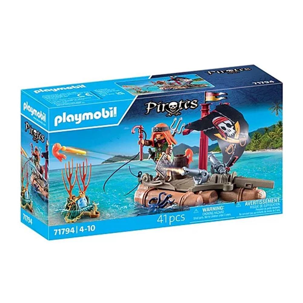 Bote Pirata com Tesouro PLAYMOBIL 71794 (A partir dos 4 anos - Multicor)