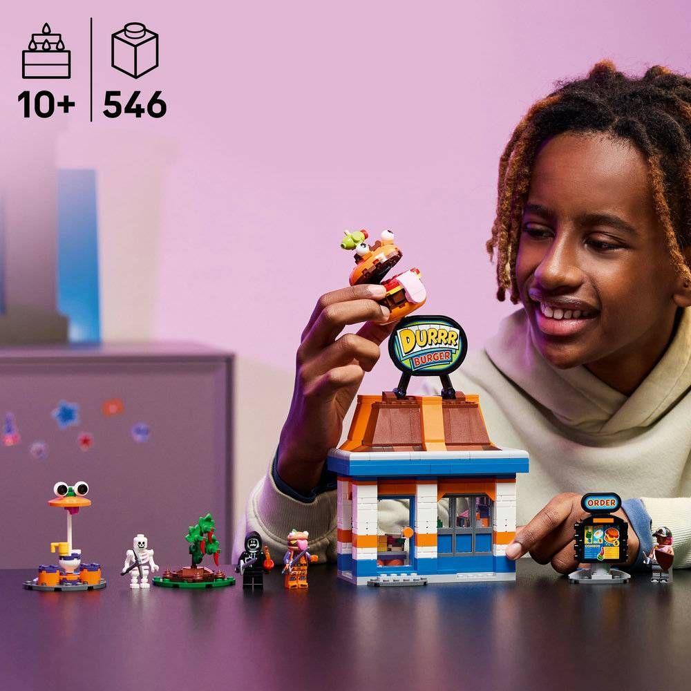 Jogo de Montagem LEGO 77076 Restaurante Durrr Burger (LEGO Fortnite - +10 anos - Multicor), miniatura 5
