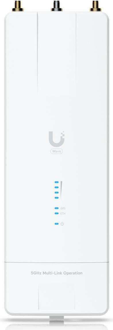 Ponte de Rede UBIQUITI Wave-MLO5 (Wi-Fi 7 - 5000 Mbit/s - Banda única, 5 GHz - Branco)