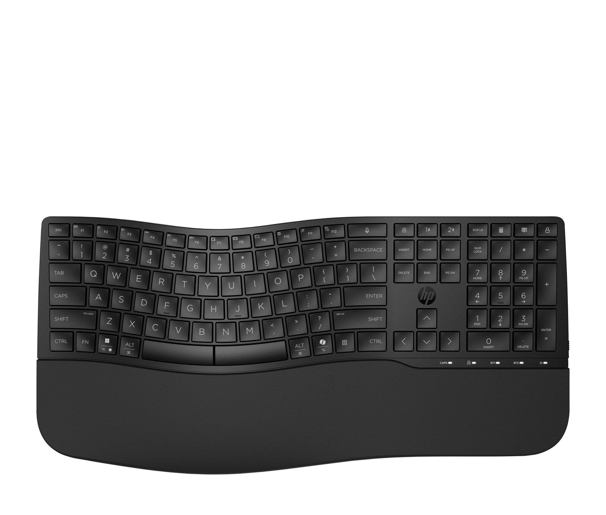 Teclado HP 685 Comfort Dual-Mode (Espanhol - Interruptor de membrana - Tamanho completo - Preto) — miniatura 4