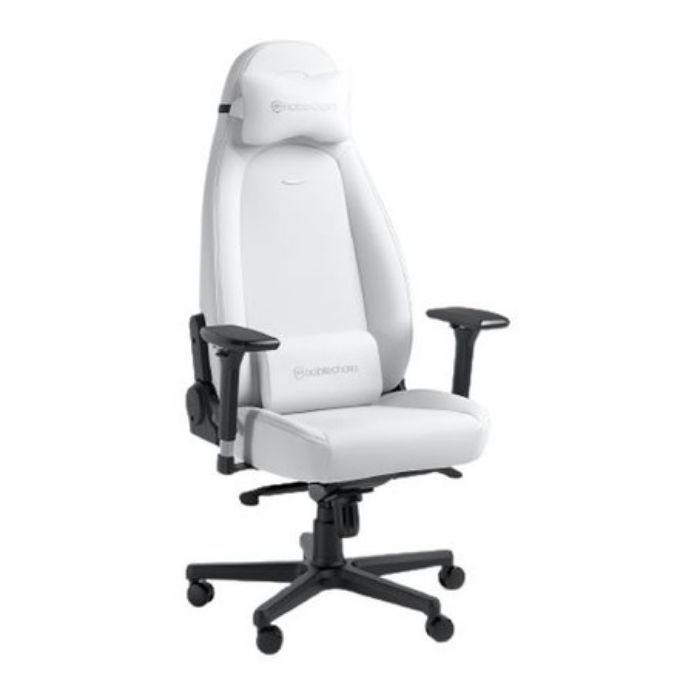 Cadeira Gaming NOBLECHAIRS ICON (150 kg - Até 10 cm - 4D - Branco)