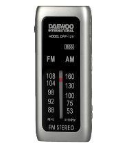 Rádio Portátil DAEWOO DW1129 (3.5 mm - Prateado) — miniatura 3