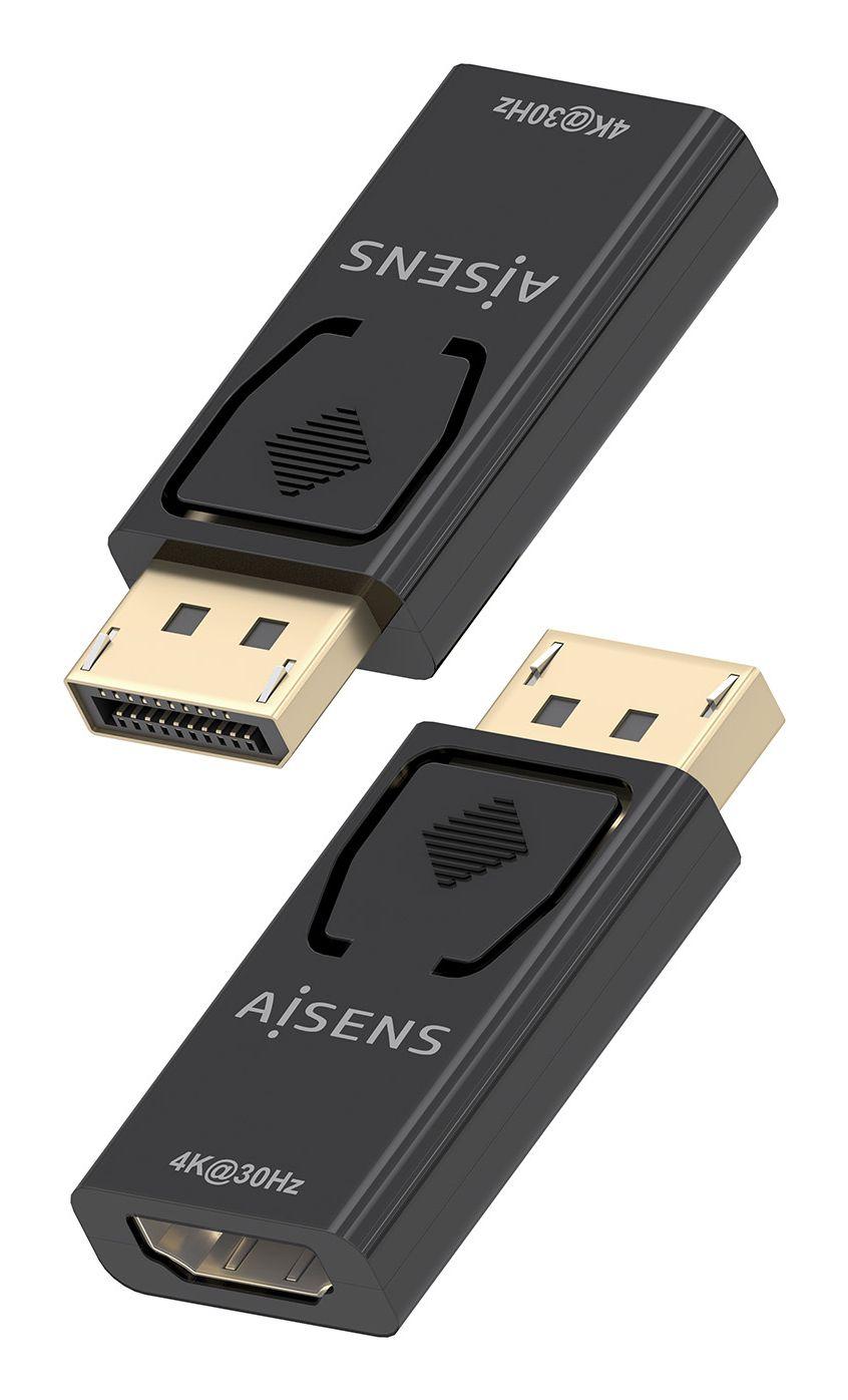 Conversor DisplayPort para HDMI AISENS A125-0949 (HDMI Type A - Preto) — miniatura 3