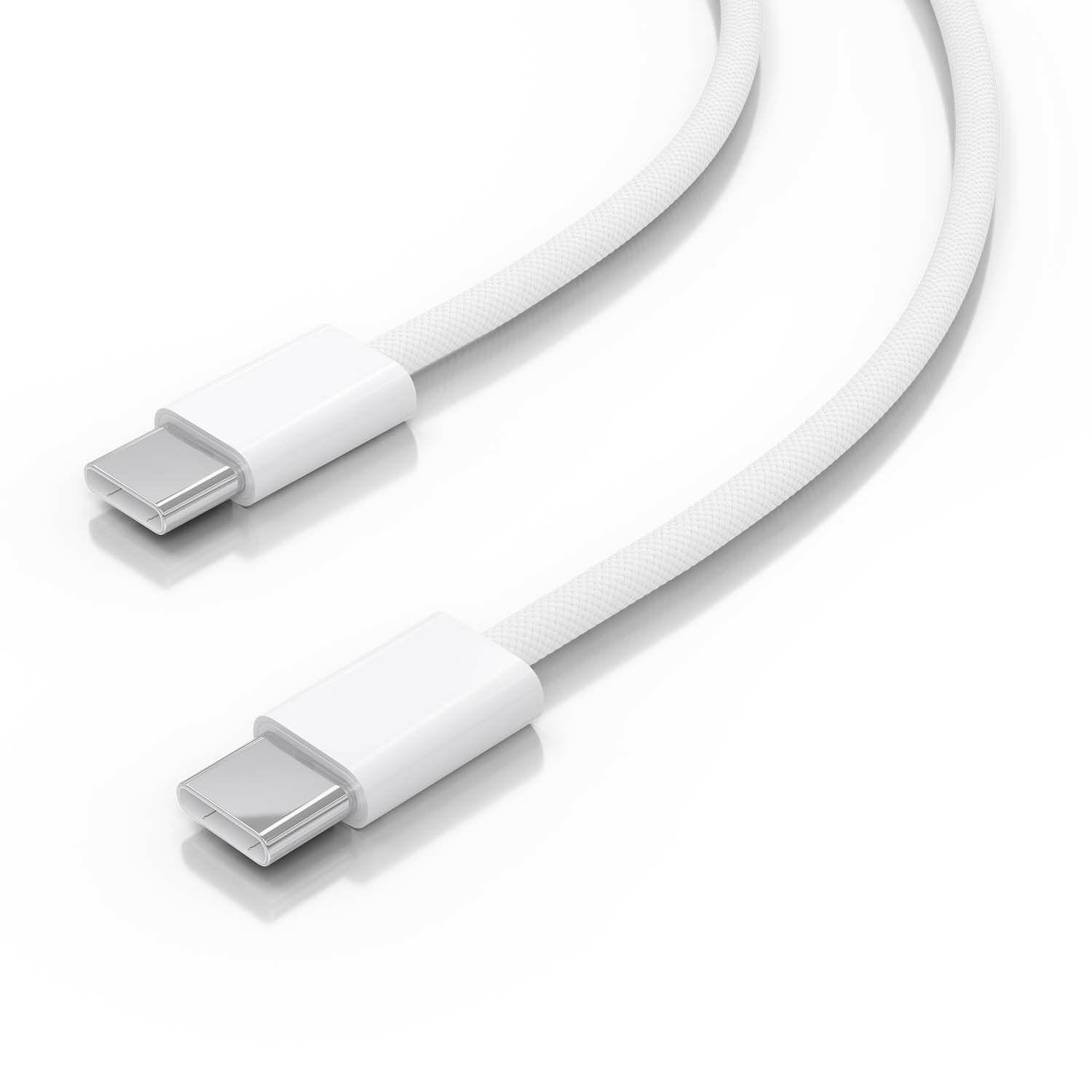 Cabo USB-C AISENS A107-0856 (2 m - USB C - USB 2.0 - Branco) — miniatura 3