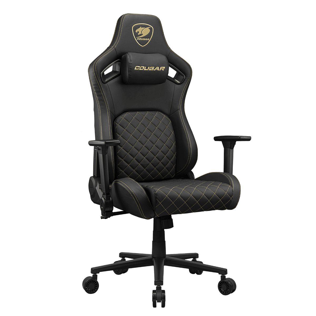 Cadeira Gaming COUGAR Defensor Gold (120 kg - 136,5 cm - 4D - Preto/Dourado), miniatura 2