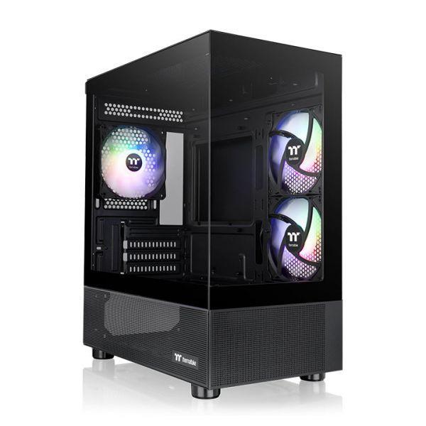 Caixa PC THERMALTAKE View 170 TG ARGB (Micro-ATX, Mini-ITX - PS2 - Micro Tower - Preto), miniatura 2