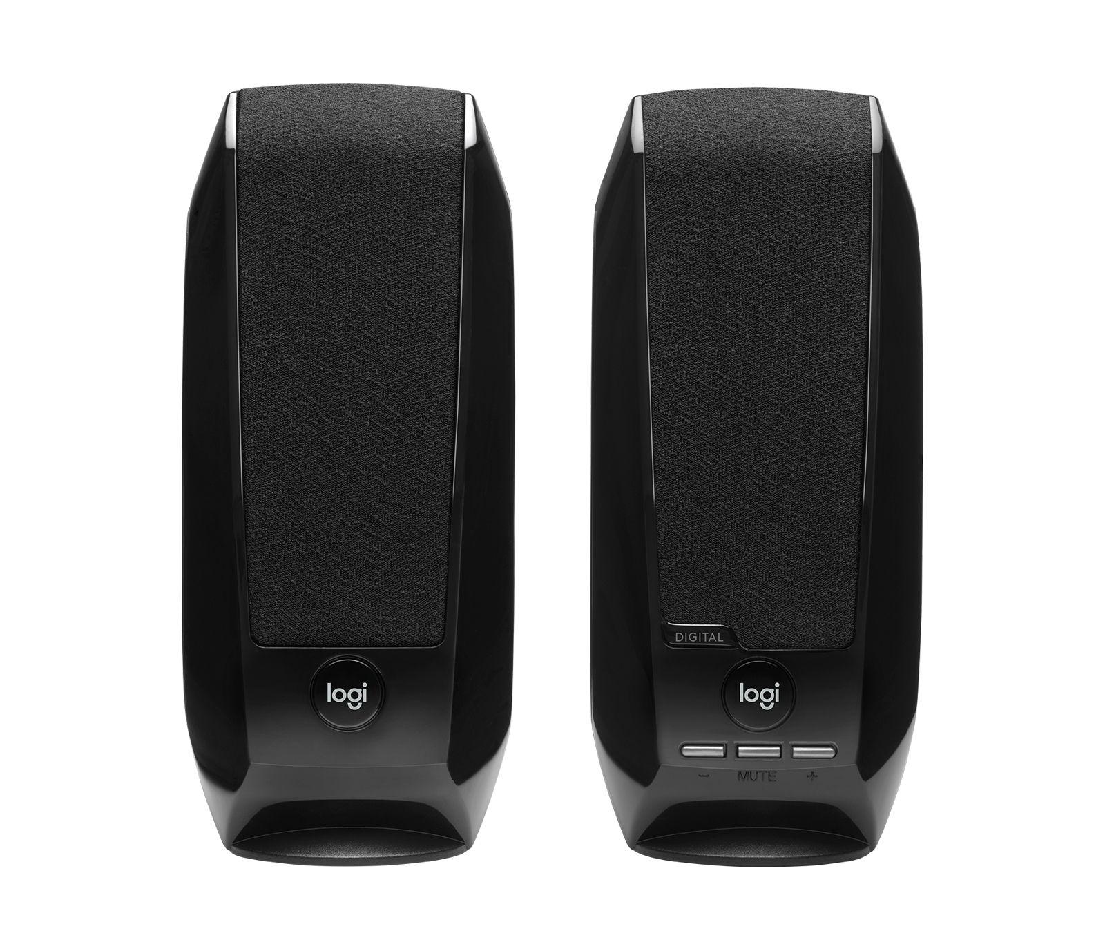Colunas LOGITECH S150 (Com fios - 2,4 W - 2.0 canais - Preto) — miniatura 2