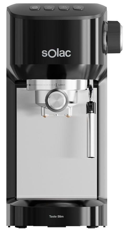 Máquina de Café Expresso SOLAC CE4511 (Café moído - 1350 W - 20 bar - Preto/Inox)