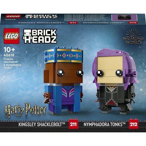 LEGO 40618 BrickHeadz Kingsley Shacklebolt™ &amp; Nymphadora Tonks™ (10+ anos - 250 peças) — miniatura 3
