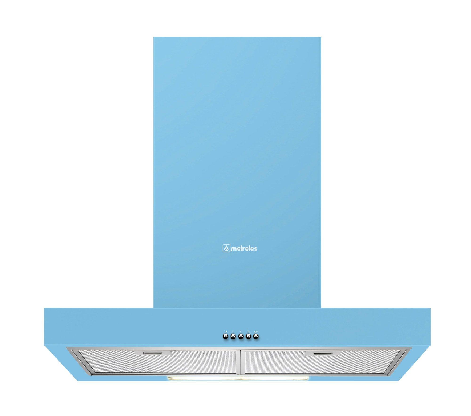 Exaustor de Chaminé MEIRELES MEP291PB (90 cm - Azul)