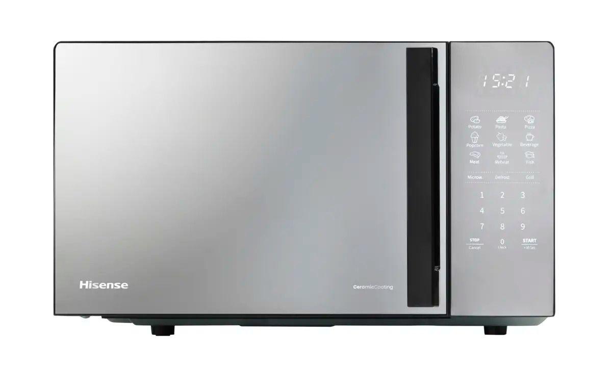 Micro-ondas de Bancada HISENSE H20MOMBS4HG (700 W - 800 W - 20 l - Prateado)