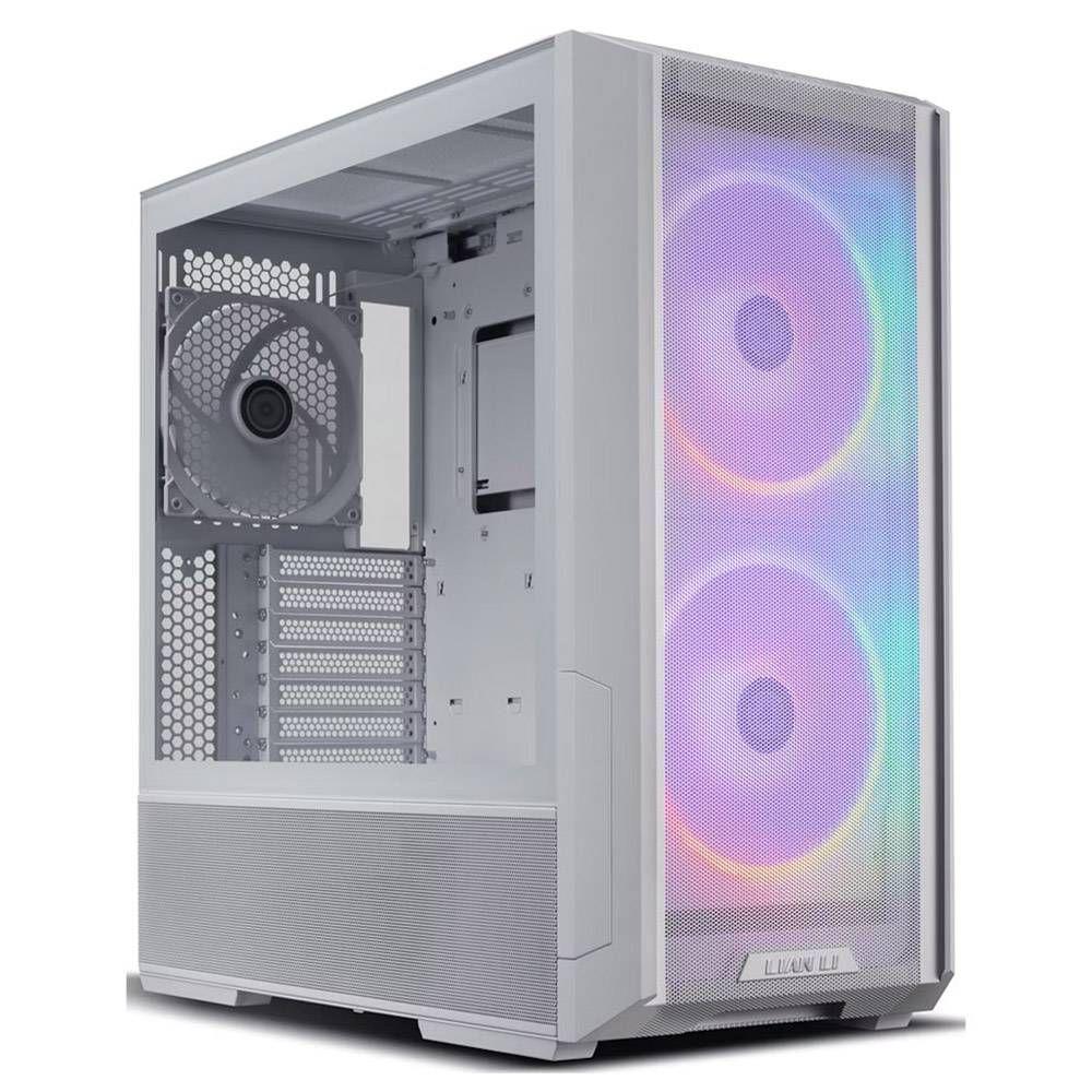 Caixa de Computador LIAN LI LANCOOL216RW (2,5" - Aço, vidro temperado, ferro - ARGB multicolorida - Branco) — miniatura 2
