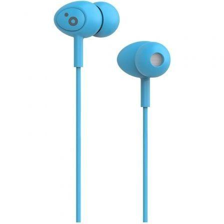 Auscultadores Intra-auriculares SUNSTECH Pops (Binaural - Com fios - Intra-aural - Azul)
