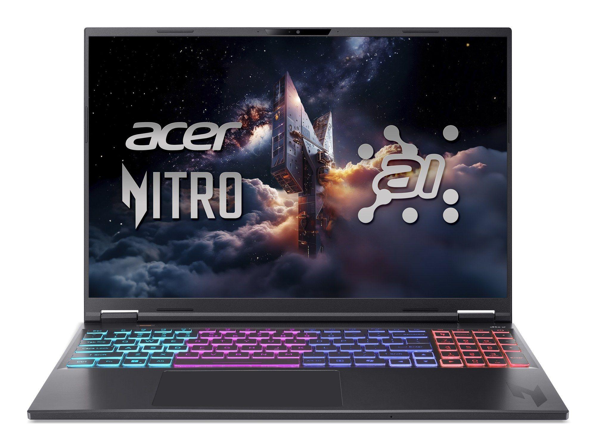 Computador Portátil Gaming ACER Nitro 16S AI AN16S-61-R47D (Windows 11 Home - AMD Ryzen AI 300 Series - 16 GB - Preto)