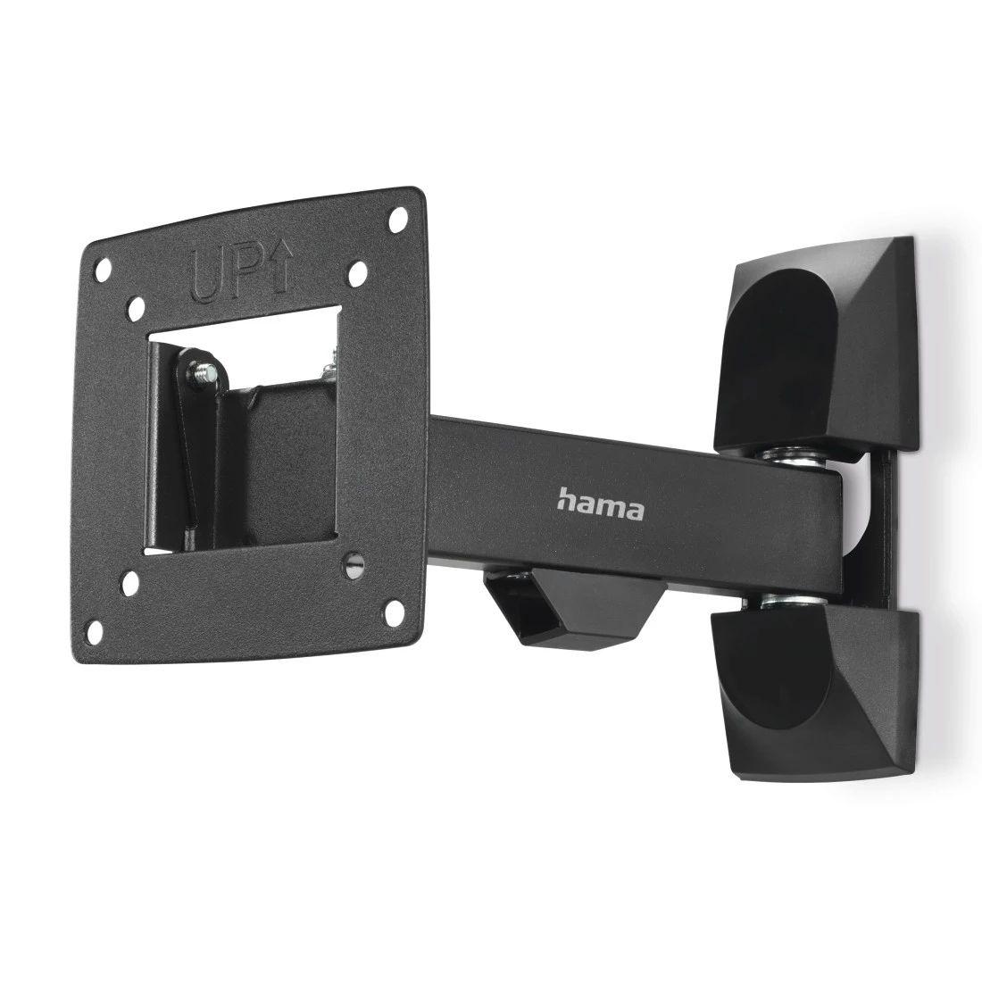 Suporte de Parede para TV HAMA 00220820 (10"-26" - 15 kg - VESA 100 x 100 mm - Preto)