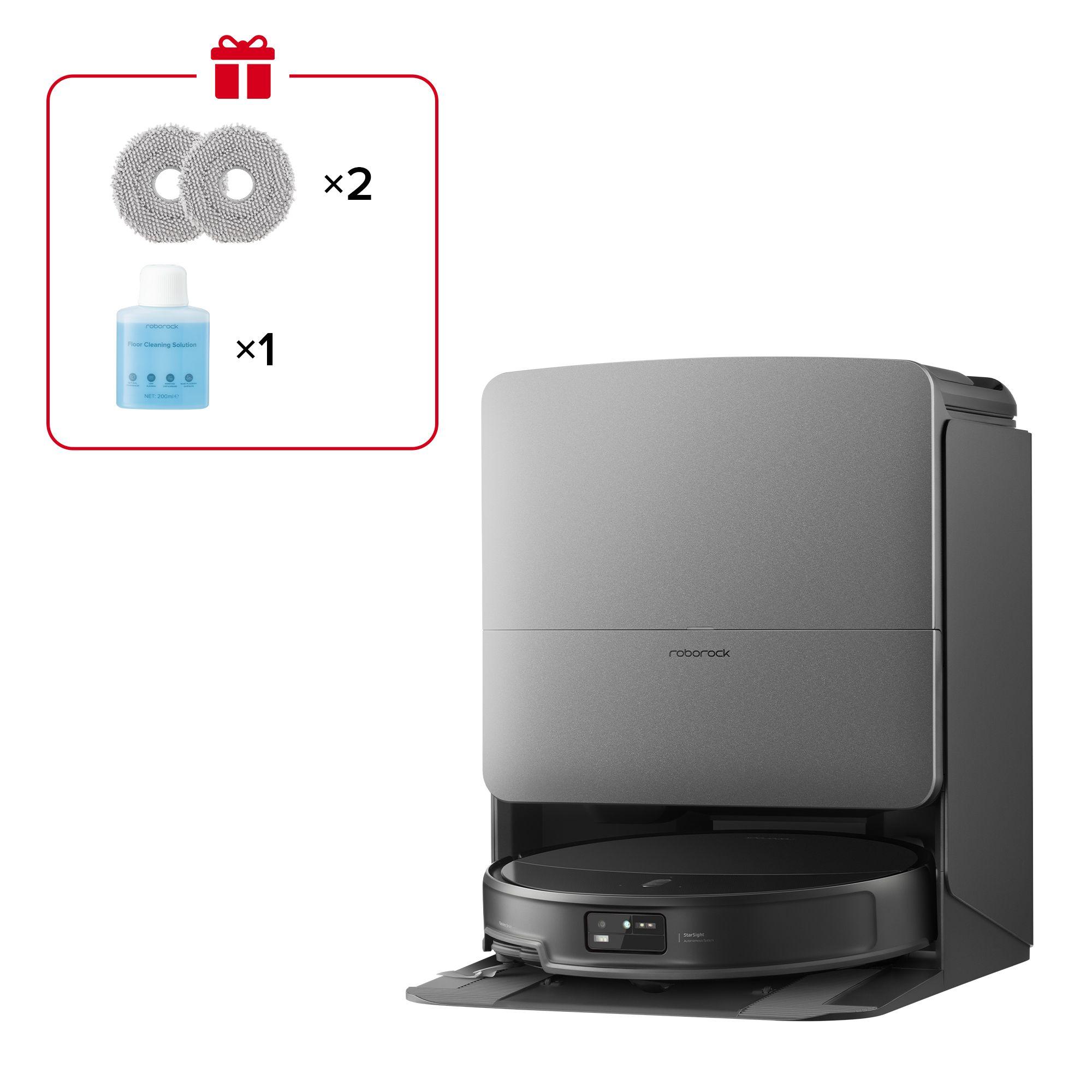 Robot Aspirador ROBOROCK SAROS 20X (36000 Pa - 0,259 l - 200 min - Preto)