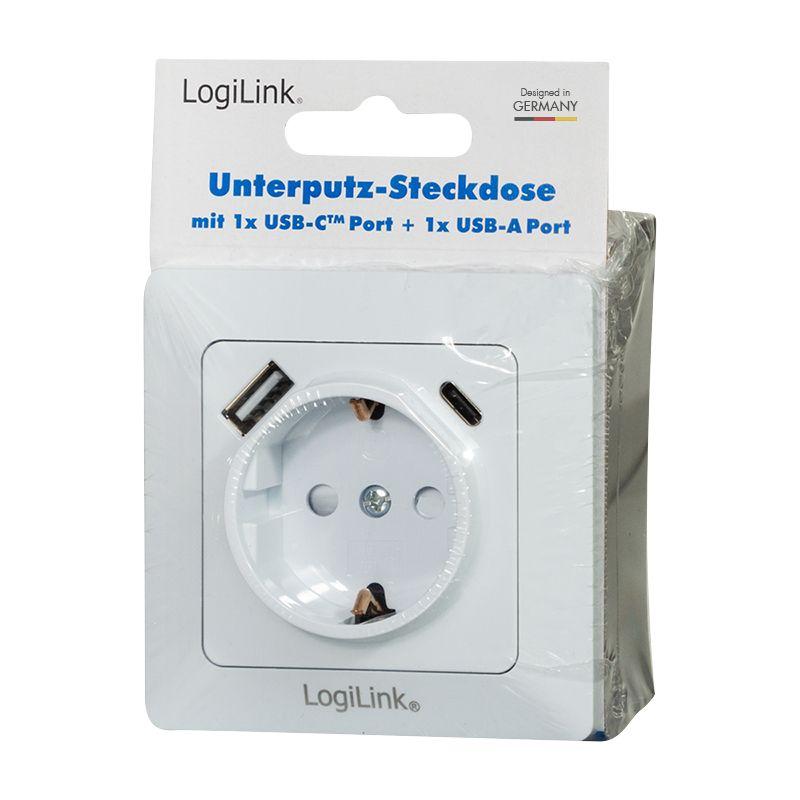 Tomada de Encastrar LOGILINK PA0253 (Branco), miniatura 8