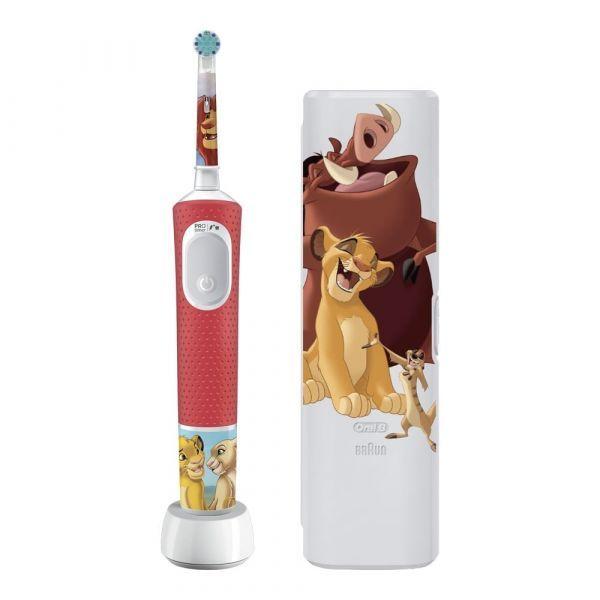 Escova de Dentes Elétrica BRAUN Oral-B Pro Kids Rei Leão (Multicor), miniatura 3