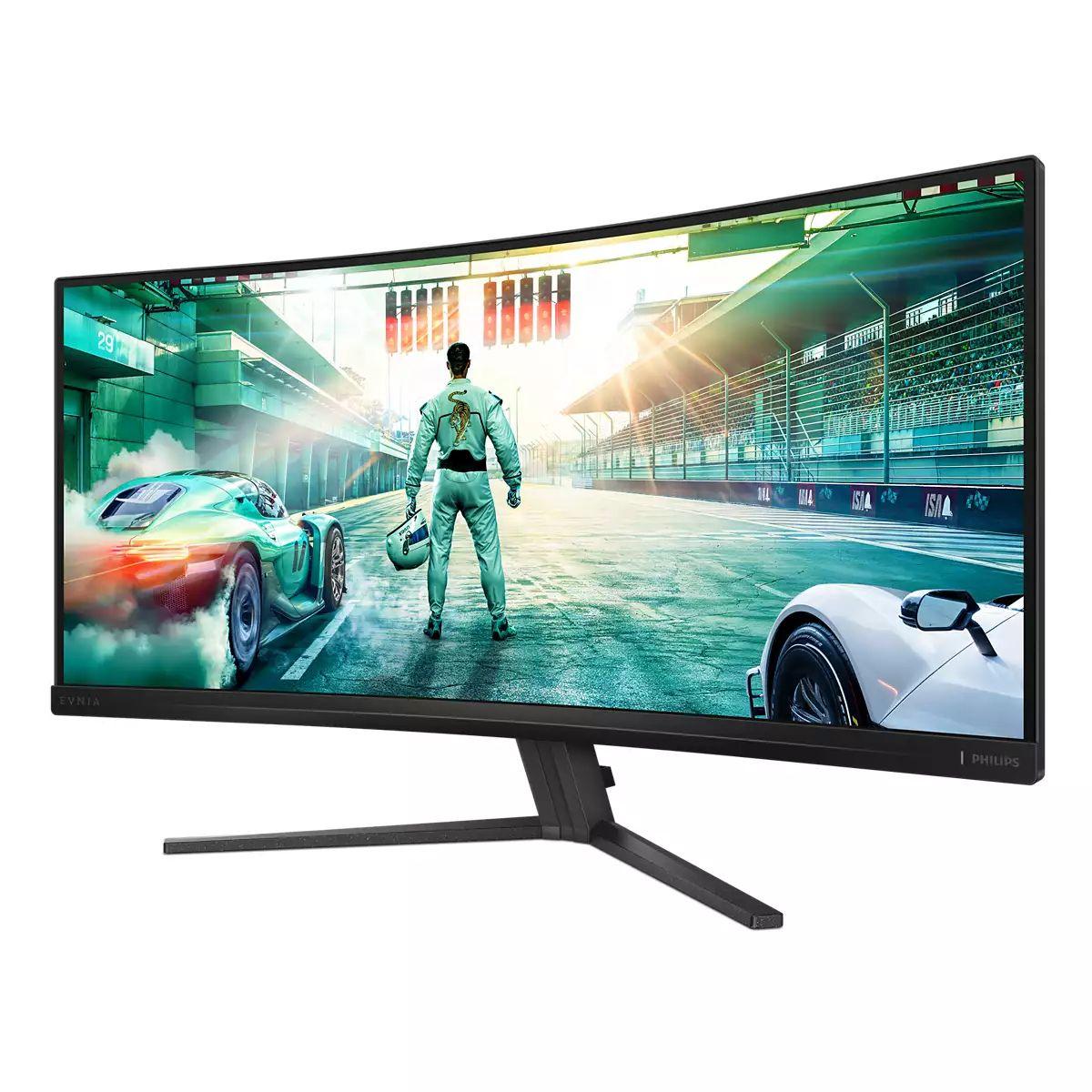 Monitor PHILIPS Evnia 34M2C3500L/00 (34" - Fast VA - 180 Hz - Preto) — miniatura 8