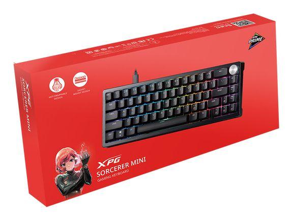 Teclado XPG SORCERER MINI (Inglês - Interruptor de chave mecânico - 65% - Preto) — miniatura 7
