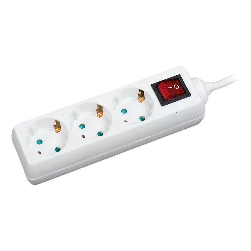 Extensão Elétrica LOGILINK LPS206 (Tipo F - Branco)