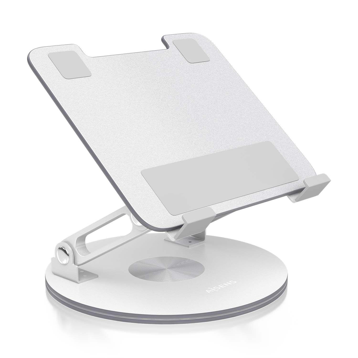 Suporte de Mesa para Portátil e Tablet AISENS LPS4SL-341 (33 cm - 2 kg - Prateado)