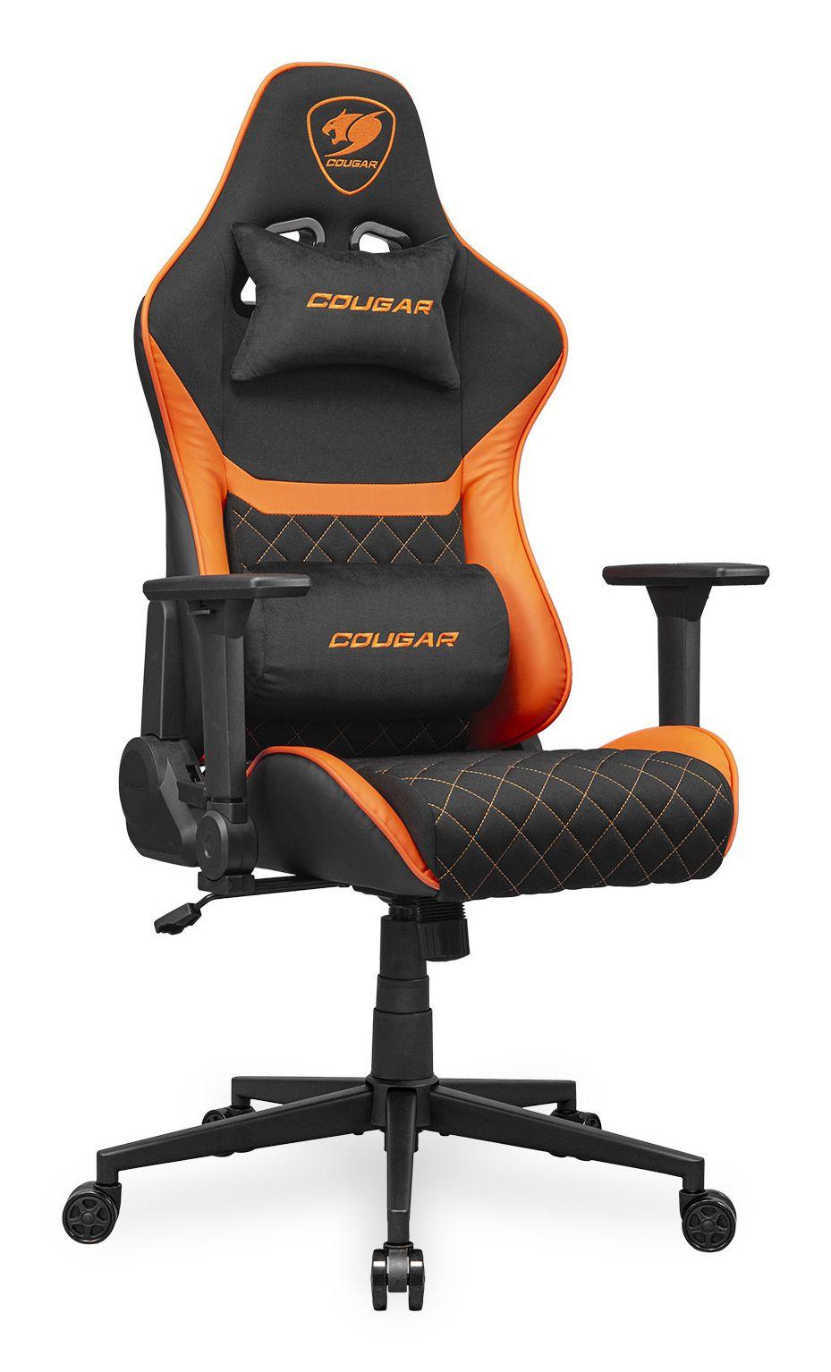 Cadeira Gaming COUGAR CGR-A2F (Universal - Preto/Laranja) — miniatura 2