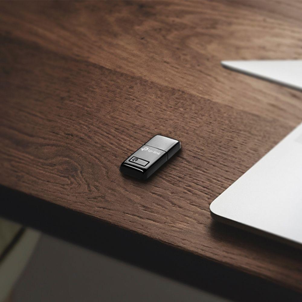 Adaptador USB Wi-Fi TP-LINK TL-WN823N (Wi-Fi 4 - 300 Mbit/s - Single-band - Preto) — miniatura 6
