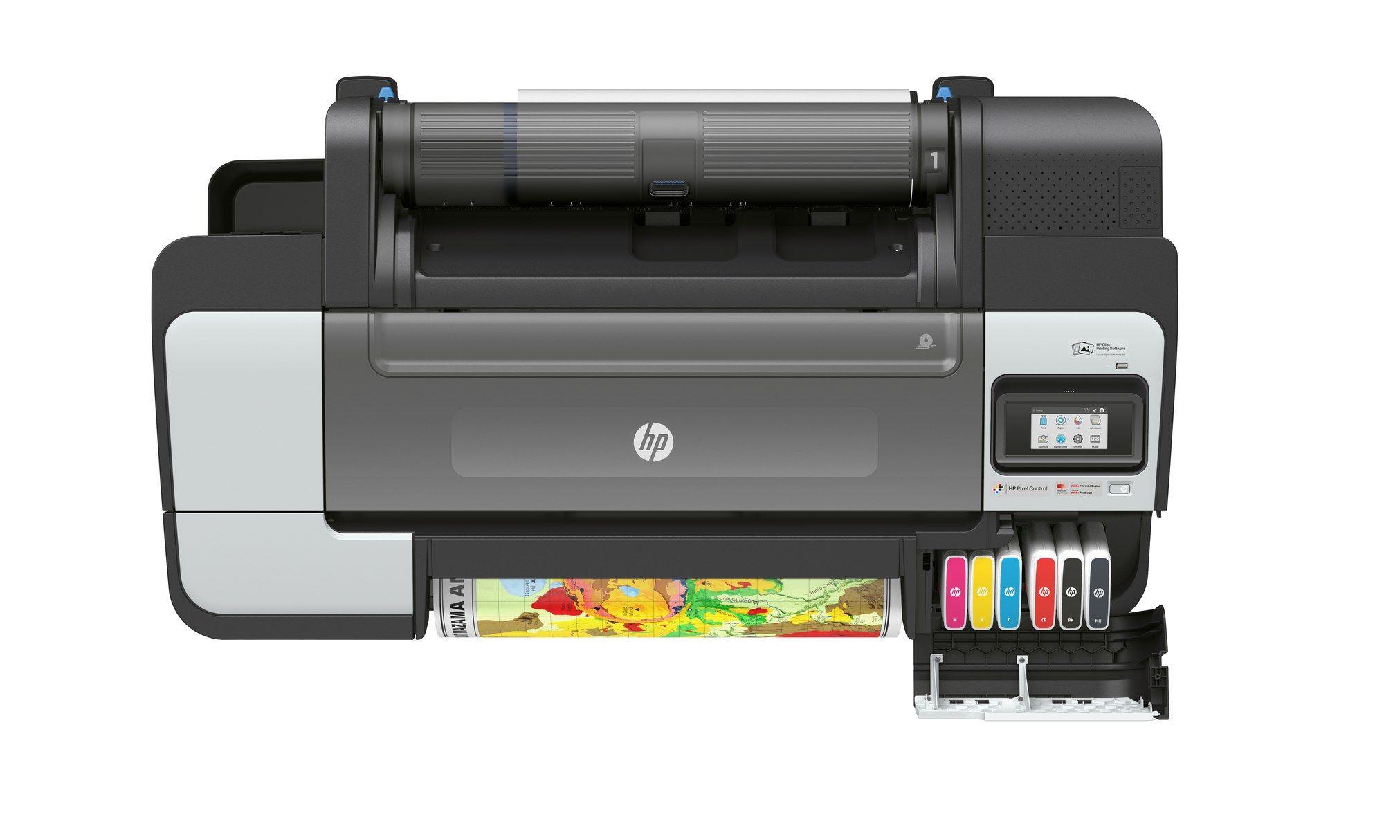 Impressora de Grande Formato HP DesignJet Z6 24-in PostScript (USB Type A - Preto), miniatura 8
