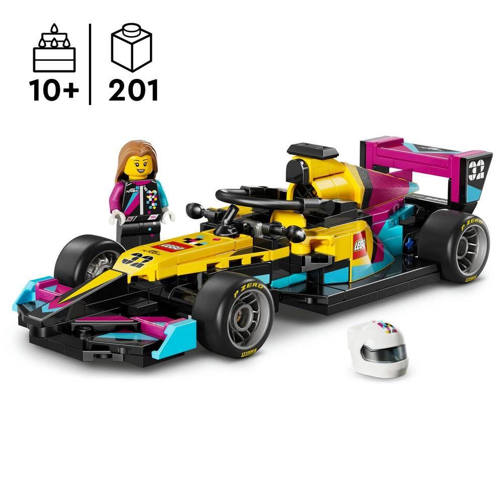 LEGO 77258 Speed Champions Carro de Corrida F1 ACADEMY™ (10+ anos - 201 peças) — miniatura 4